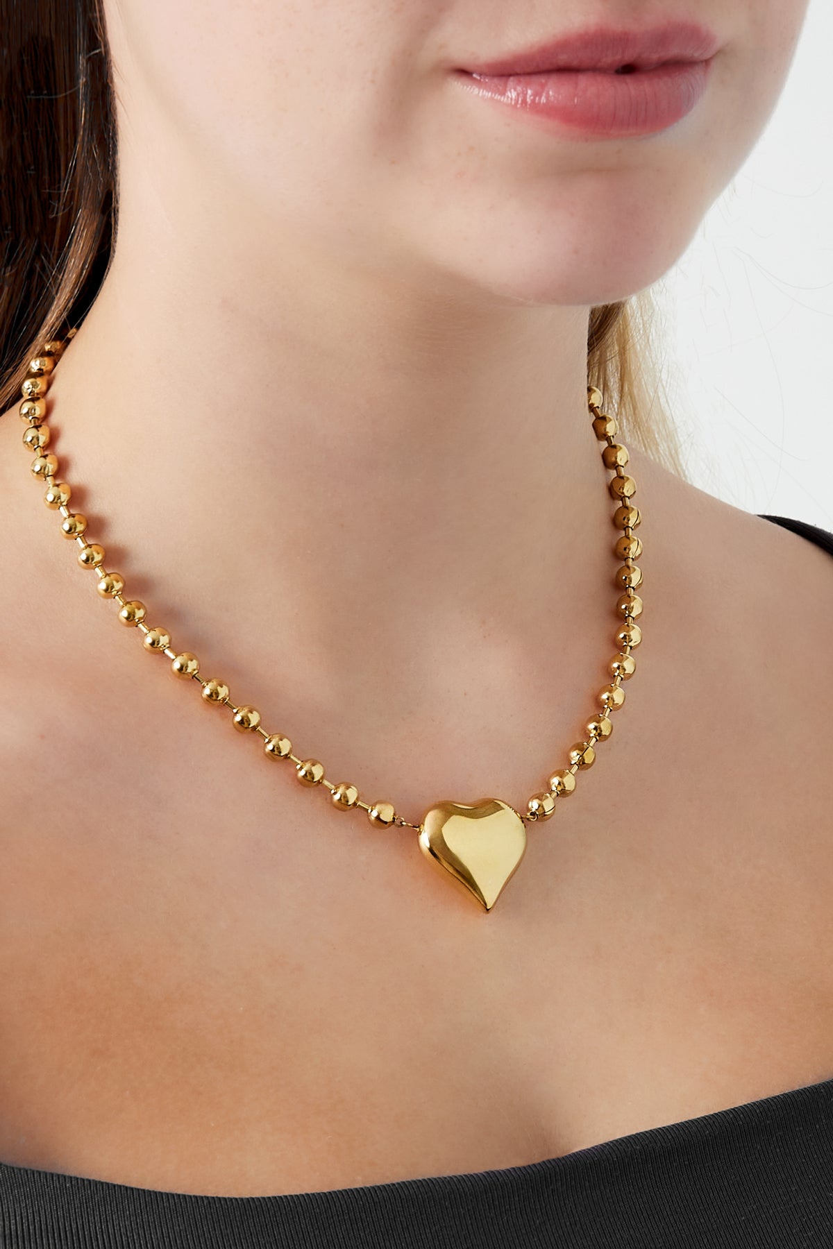 chain big heart