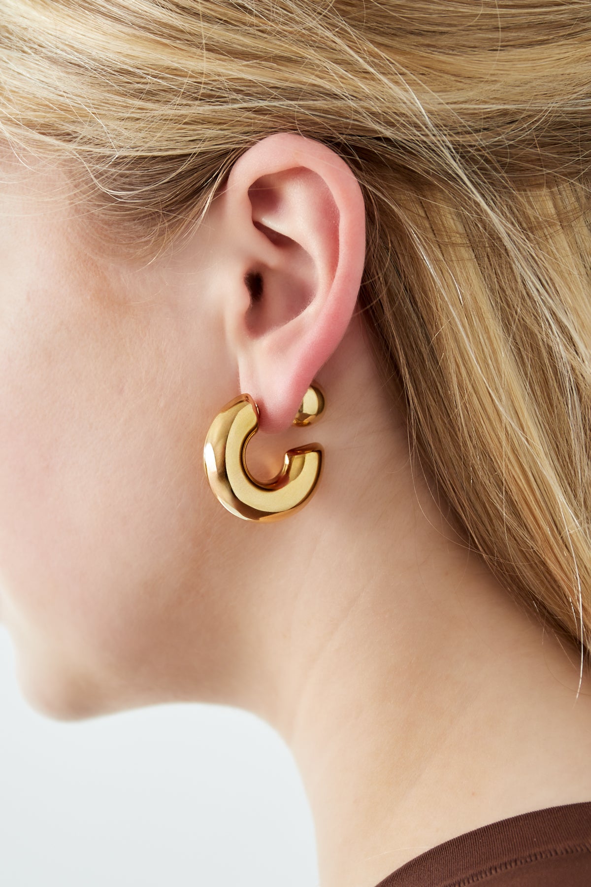 Hoop Earrings circle Casual Daily Simple Series Women's jewelry