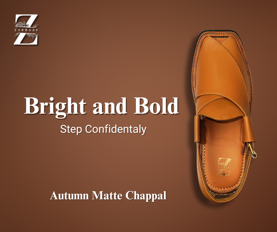 Premium 2.0 Autumn Brown Peshawri Chappal #SZ02