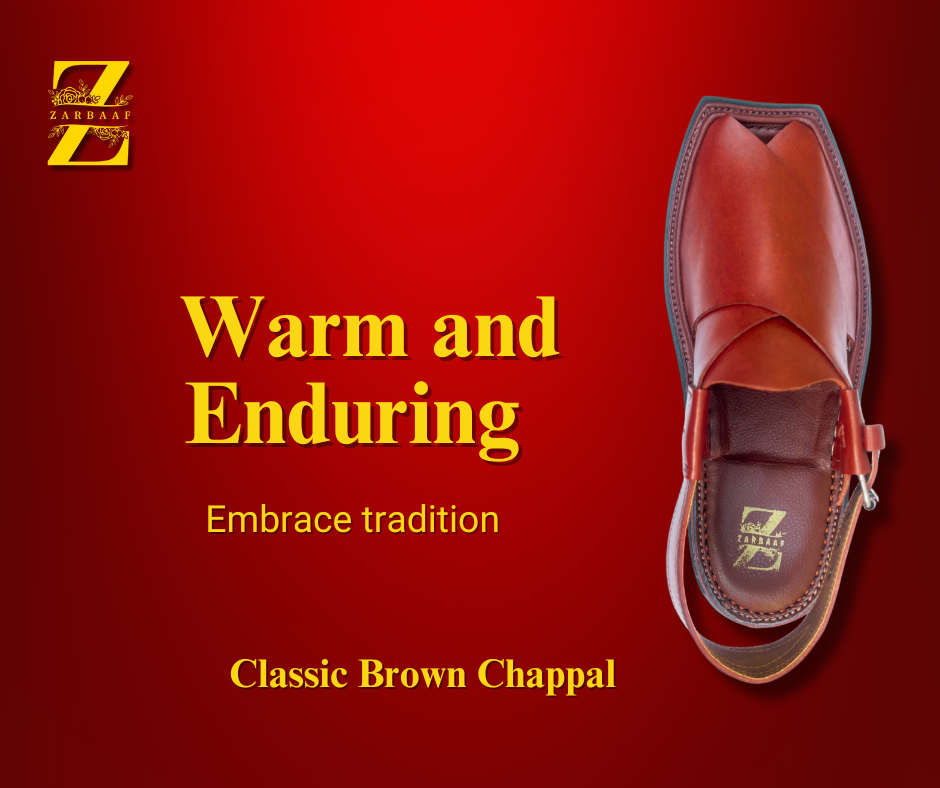 Classic Brown Peshawri Chappal #SL02