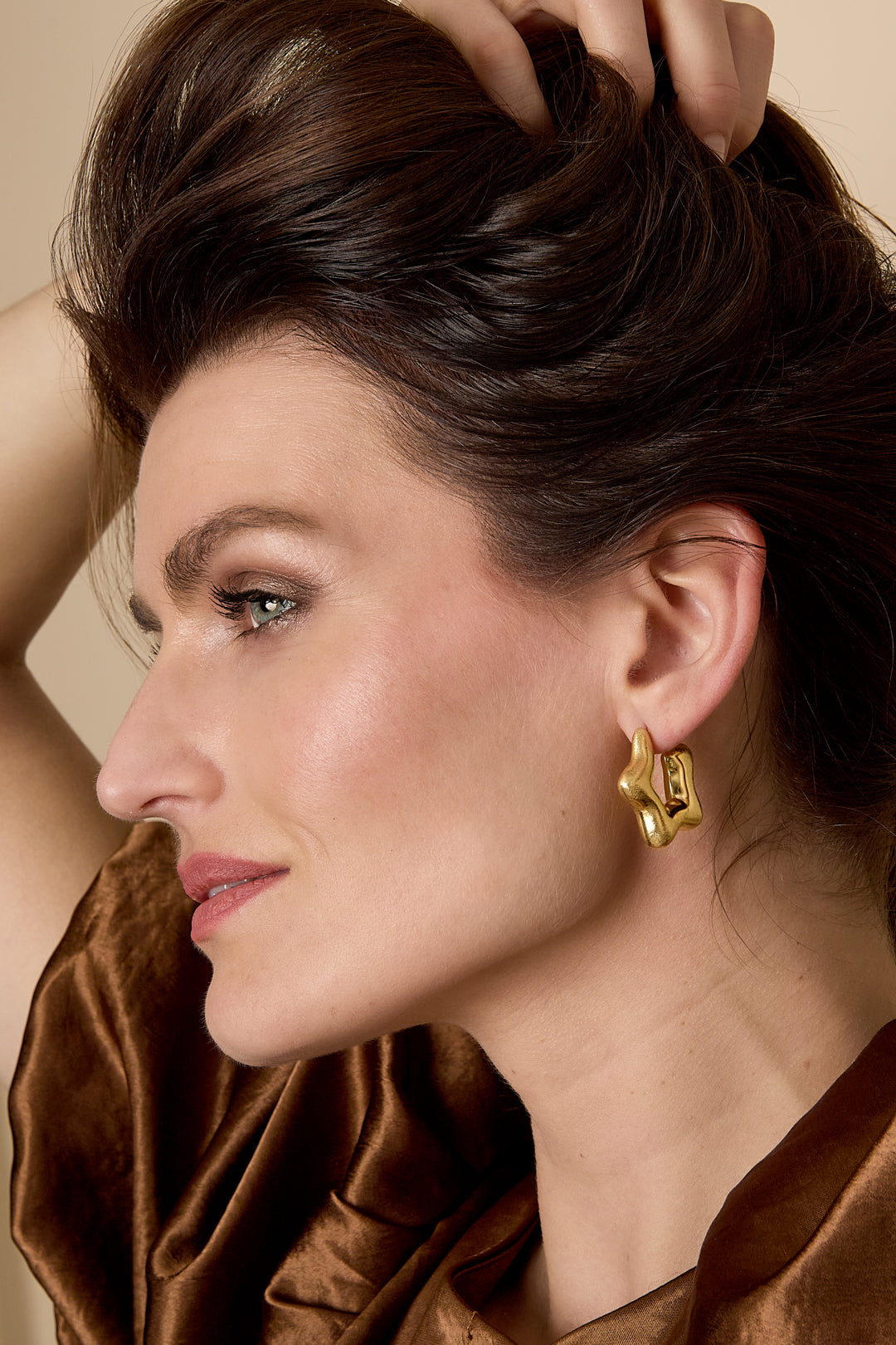 Hoop Earrings Star Casual Daily Simple Series Women's jewelry