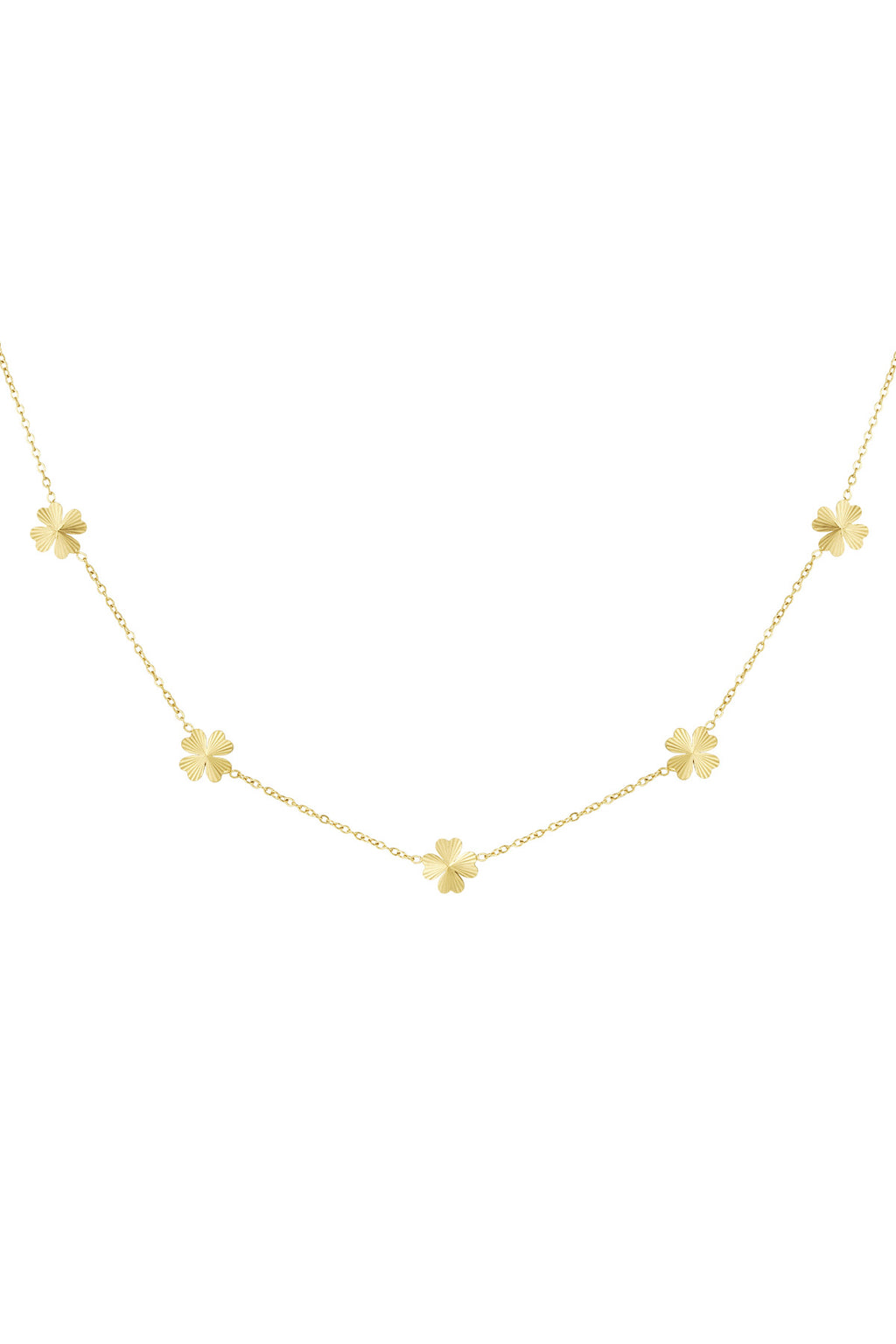 leafy luck necklace