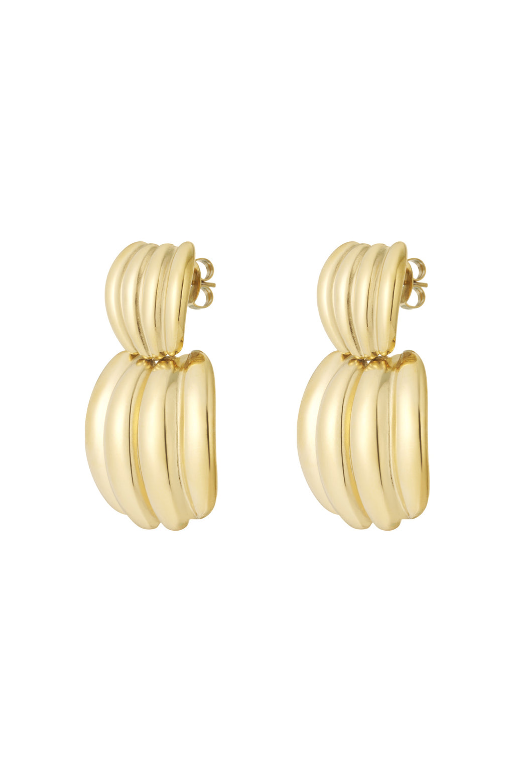 Stainless Steel Stud Earrings Geometric Casual Daily Simple Series Women's jewelry