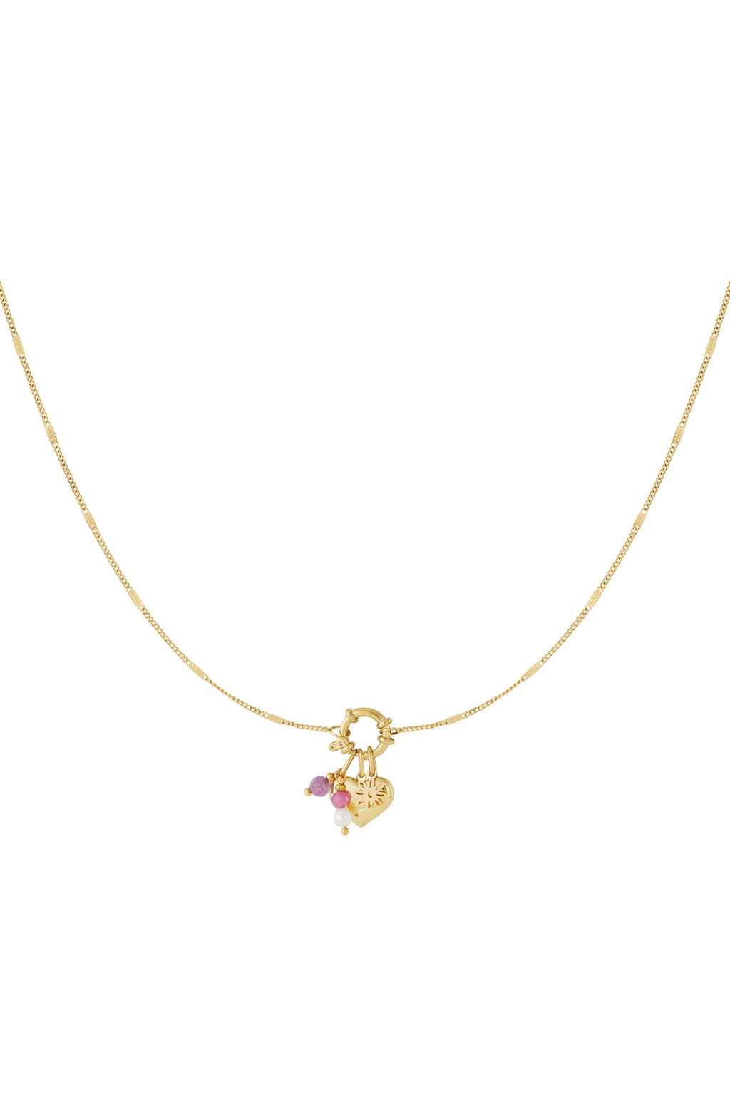 Mini heart DIY necklace